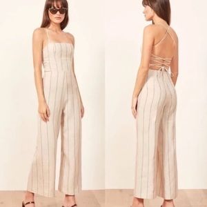 Reformation Linen Jumpsuit